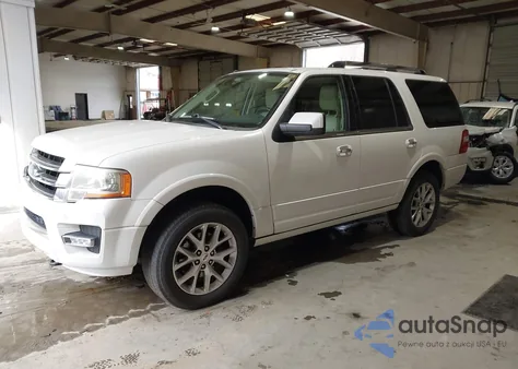 2016 Ford Expedition Limited z USA, uszkodzony, nr VIN 1FMJU2AT0GEF48778